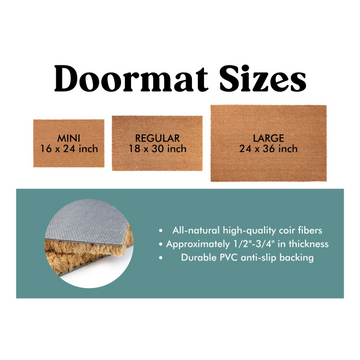 Custom Goldendoodle Doormat