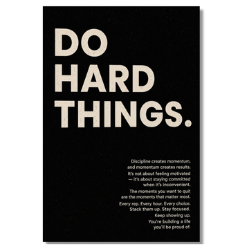 Do Hard Things