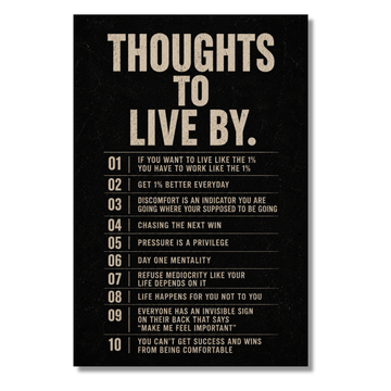 Thoughts To Live By