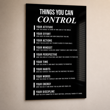 Things You Can Control