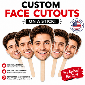 Custom Face on a Stick