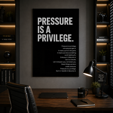 Pressure Is A Privilege