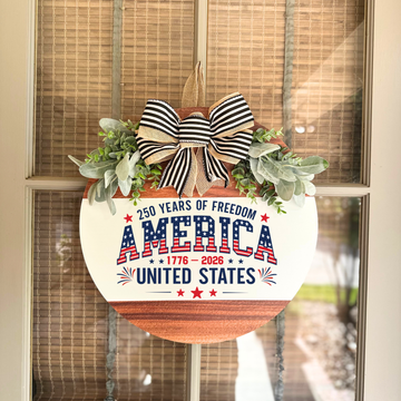 Fourth Of July Door Hanger