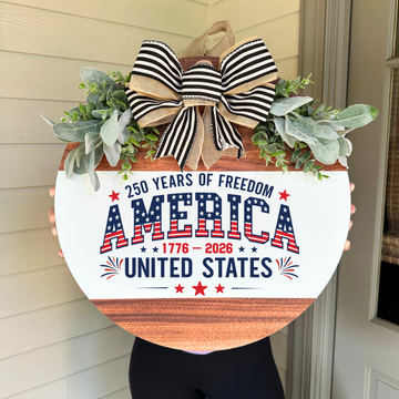 Fourth Of July Door Hanger