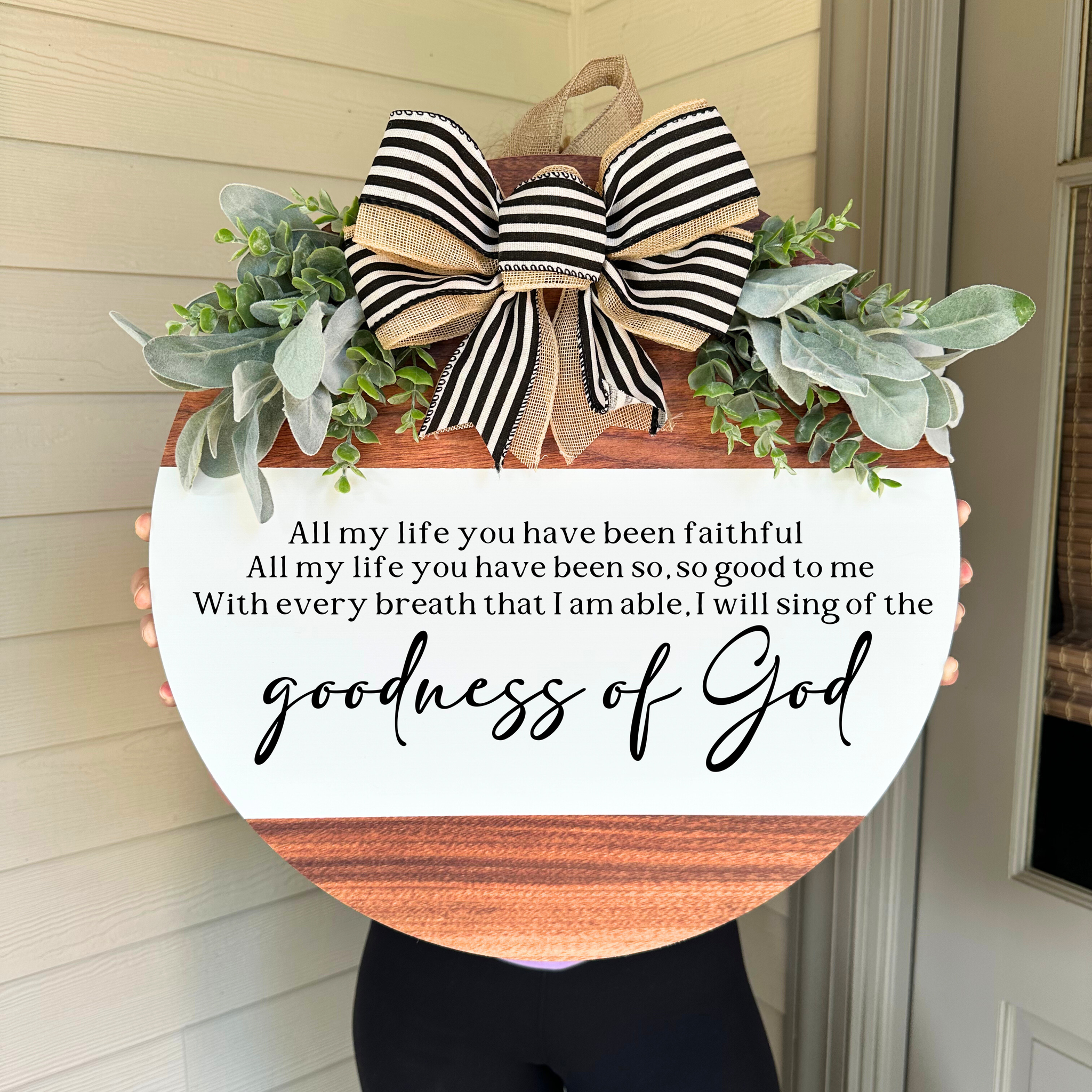 Goodness Of God Door Hanger