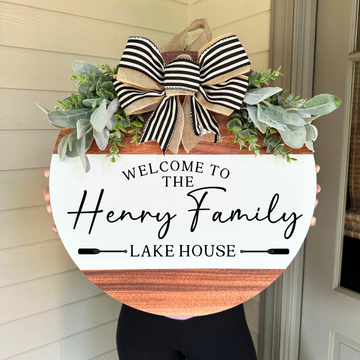 Lake House Door Hanger