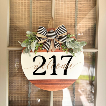 Address Sign Door Hanger