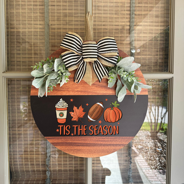 Tis The Season Fall Door Hanger