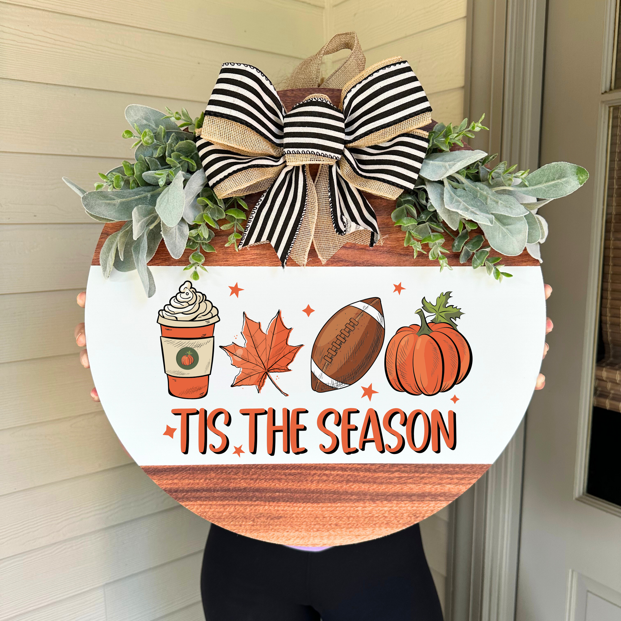 Tis The Season Fall Door Hanger