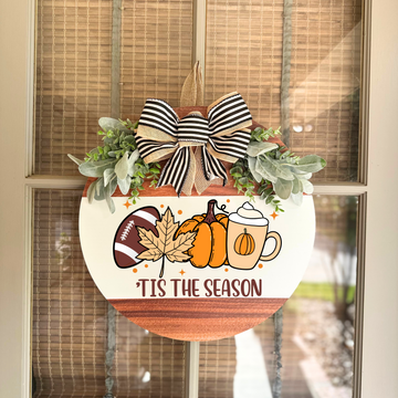 Tis The Season Fall Door Hanger