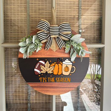 Tis The Season Fall Door Hanger