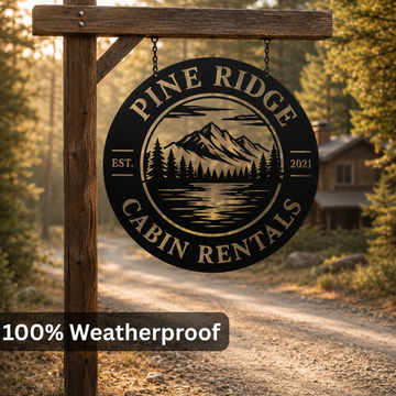Custom Metal Sign - Crafted From Solid Steel