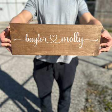 Couples Name Sign