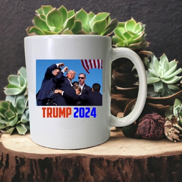 Donald Trump Assassination Attempt Coffee Cup