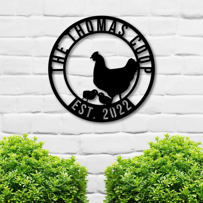 Chicken Coop Sign